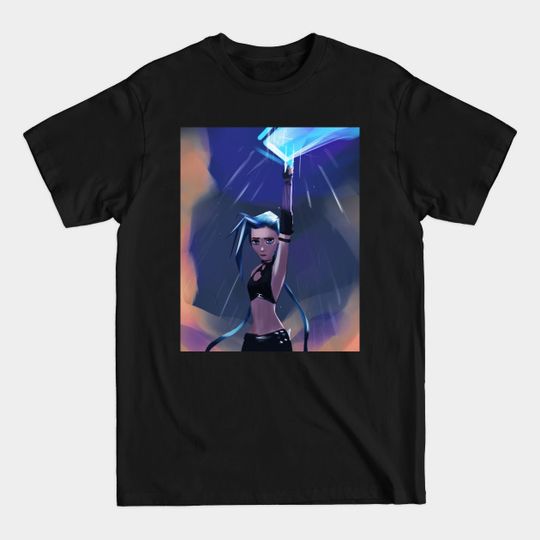 Discover Light it up and I’ll find you - Jinx League Of Legends - T-Shirt
