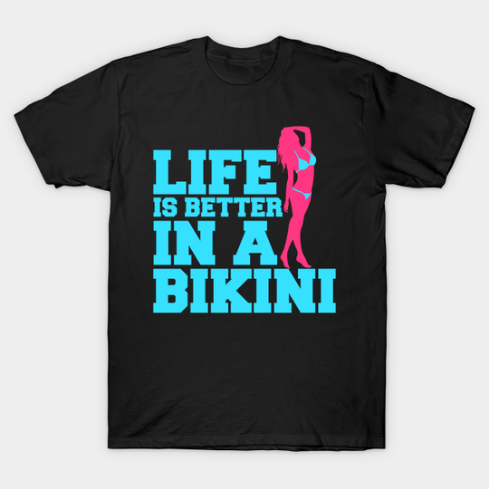 Discover Bikini holiday beach party sun beach holiday sea - Bikini - T-Shirt