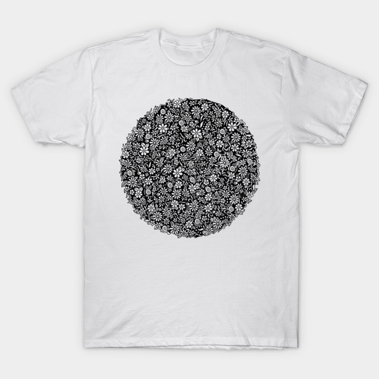 Discover Floral ring - Flowers - T-Shirt