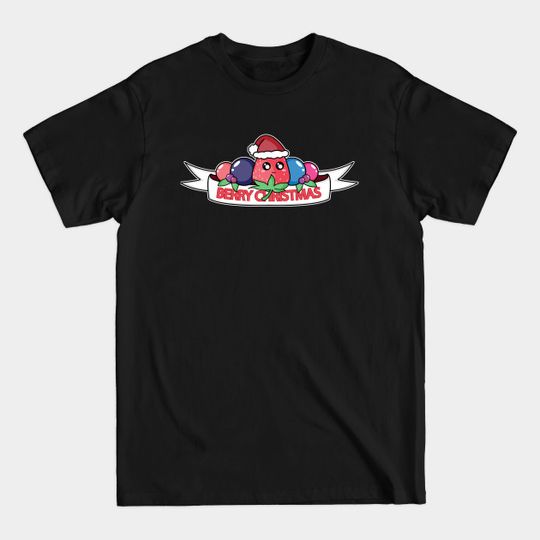 Discover Berry Christmas (White Banner) - Berry - T-Shirt