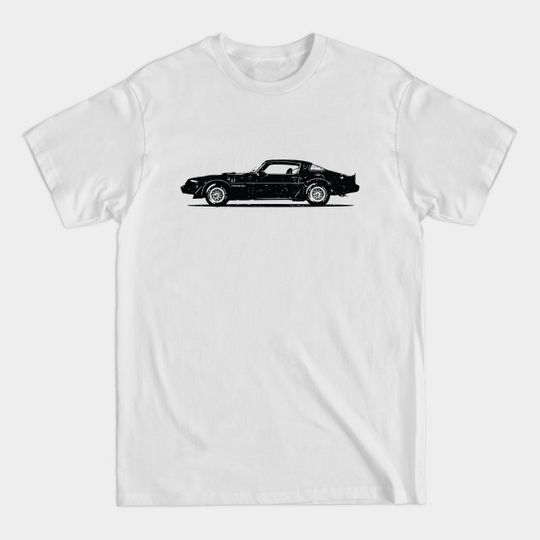 Discover American Classic Car Distressed Grungy Style - Trans Am - T-Shirt