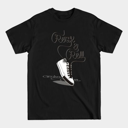 Discover Rock ang Roll - Rock N Roll Music - T-Shirt