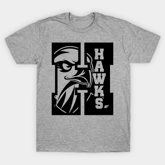 Discover Hawks Team Logo Sport - White - T-Shirt