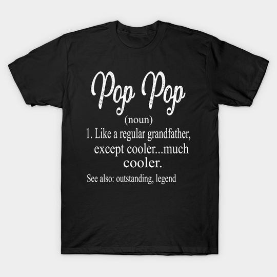 Discover Simple Pop Pop T-Shirt