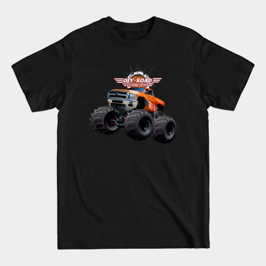 Discover Off Road Monster Truck - Monster Trucks - T-Shirt