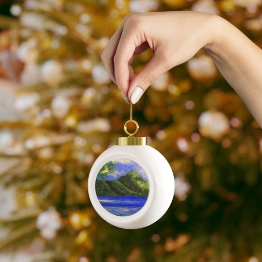 Discover Christmas Ball Ornament Mountains Of Paradise