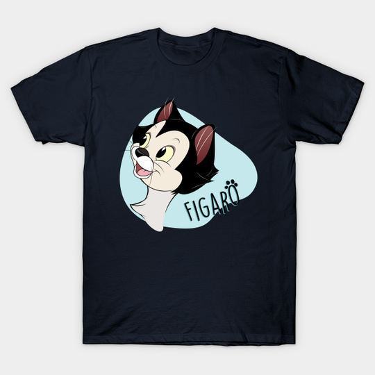 Discover Figaro, Smiling Face - Figaro - T-Shirt