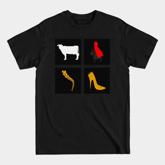Discover Cow, cape, hair & slipper - Into The Woods - T-Shirt