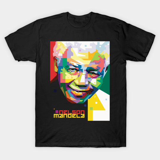 Discover nelson mandela WPAP - Nelson Mandela - T-Shirt