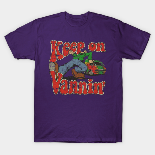 Discover Keep on Vannin' 1974 - Keep On Truckin - T-Shirt