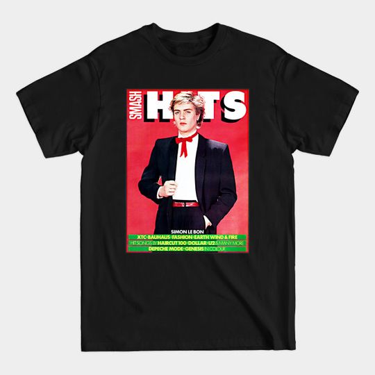 Discover Simon Le Bon // Duran Duran 80s Smash Hits - Simon Le Bon - T-Shirt