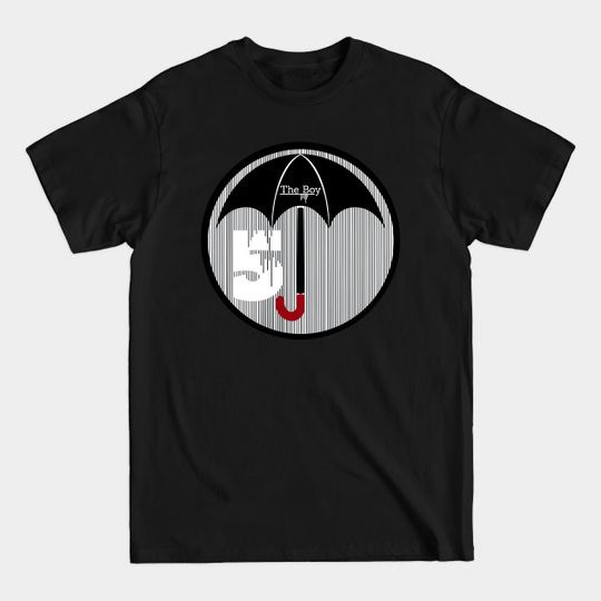 Discover No. 05-The Boy Logo - The Umbrella Academy - T-Shirt