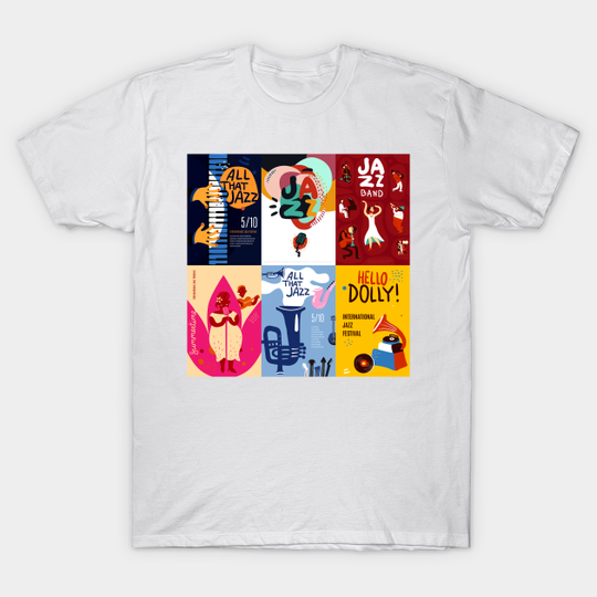 Discover Jazz poster set - Jazz Set - T-Shirt