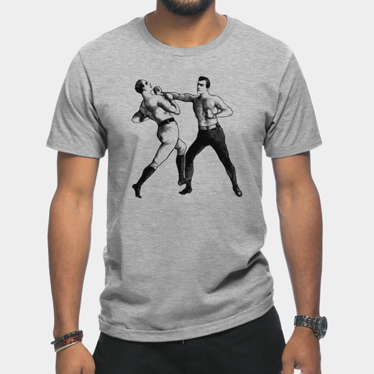Discover Old-School Boxers Fighting - Mma - T-Shirt