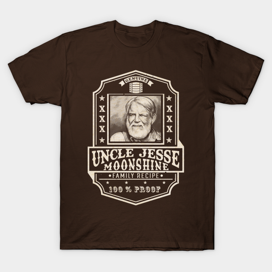 Discover Uncle Jesse Moonshine - Dukes Of Hazzard - T-Shirt