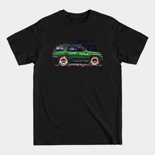 Discover 3rd Gen 4Runner TRD - Green - 4runner - T-Shirt