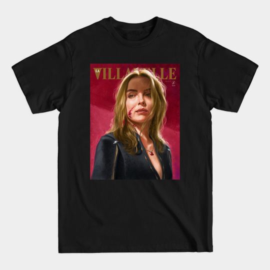 Discover Villanelle Painted Portrait - Villanelle - T-Shirt