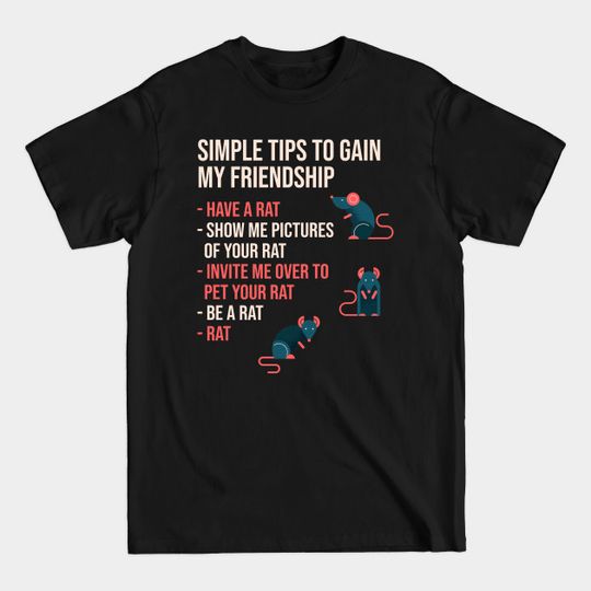 Discover Funny Rat Lover - Rat - T-Shirt