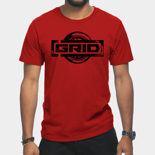 Discover GRID Logo Wheel - Grid - T-Shirt
