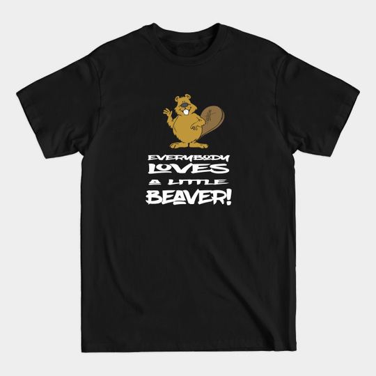 Discover Funny Beaver Design T-Shirt