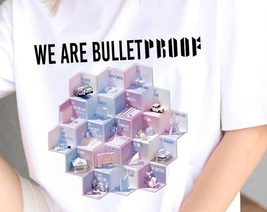 Discover BTS Inspired Proof Shirt, BTS Proof Album Track Player Shirt