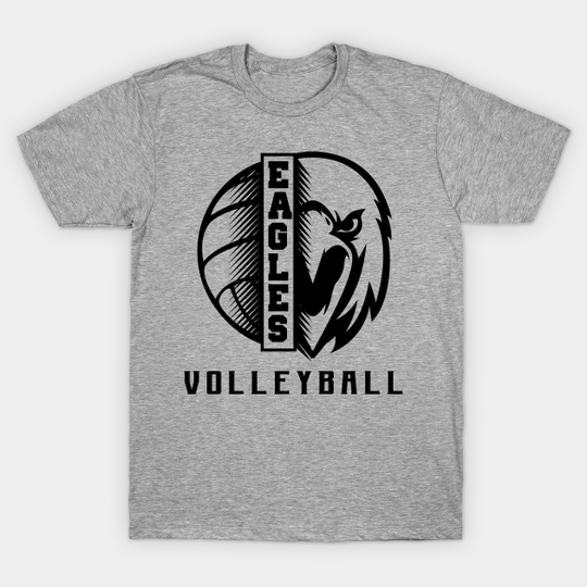 Discover Eagles Volleyball Sport - White - T-Shirt