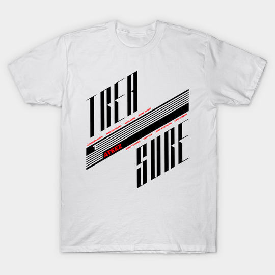 Discover Kpop Ateez Treasure EP.2 Zero To One - Ateez Kpop - T-Shirt