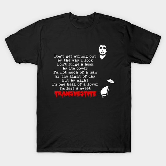 Discover Sweet Transvestite - Rocky Horror - T-Shirt