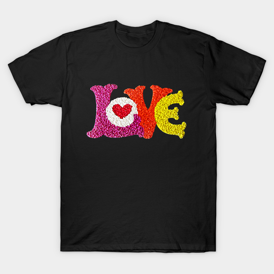 Discover LOVE 70s Mod - Love - T-Shirt