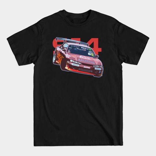 Discover S14 Kouki Drift 240sx - Race Car - T-Shirt