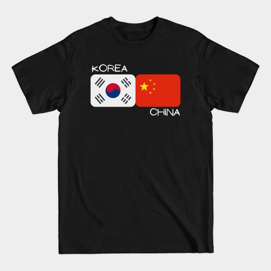 Discover Korean Chinese - Korea, China - Korean - T-Shirt