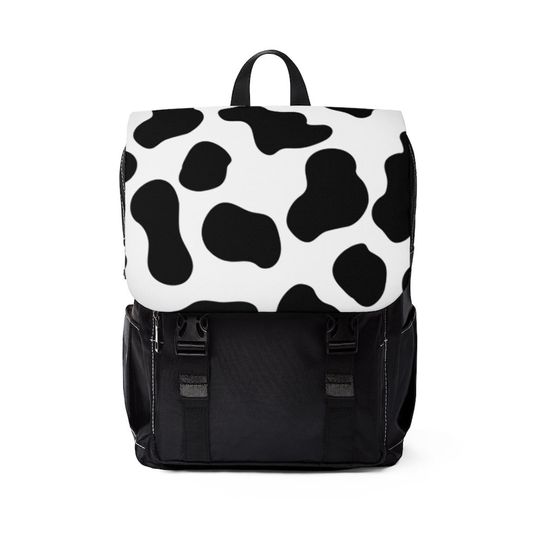 Discover Cow Print Casual Backpack for All