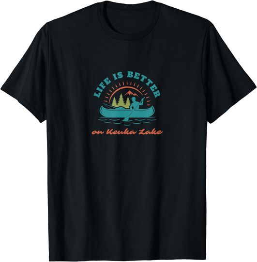 Discover Life is Better on Keuka Lake T-Shirt