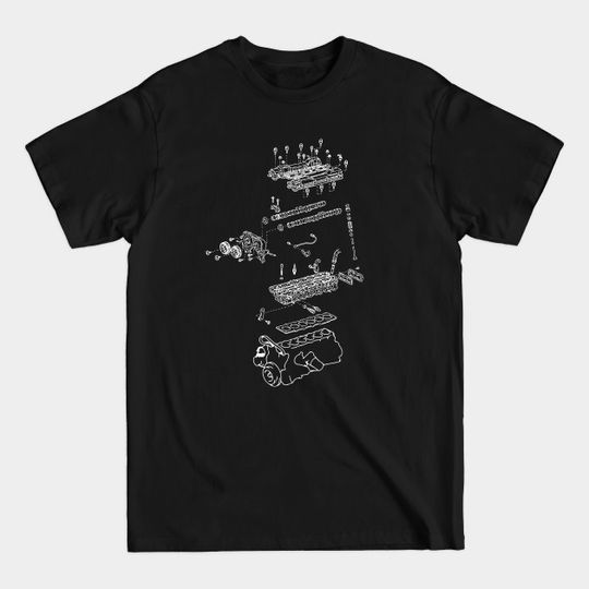 Discover 2JZ Engine - Jdm - T-Shirt