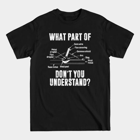 Discover Mens What Part of Dont You Understand Welder Gift Welding Costume - Mens What Part Of Dont You Understand - T-Shirt