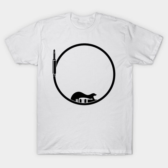 Discover Minimalist guitar lead - Guitar Lead - T-Shirt
