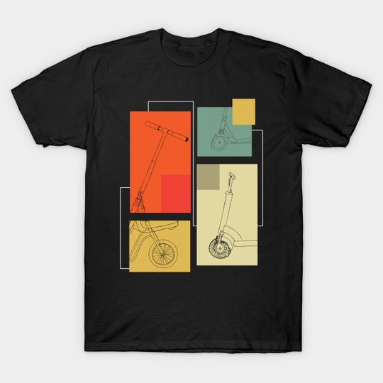 Discover Scooter Lovers Fun Electric Scooter T-Shirt