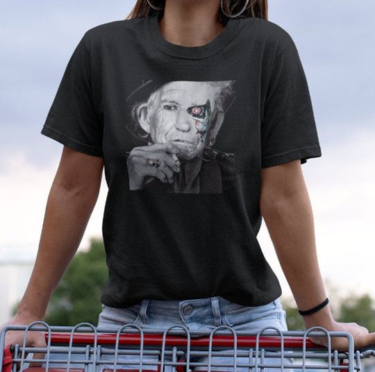 Discover Keith Richards Terminator Shirt
