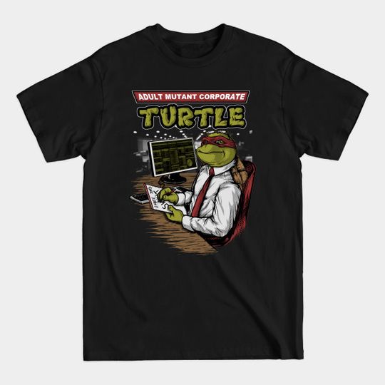 Discover Adult Mutant Corporate Turtle - Ninja Turtles - T-Shirt