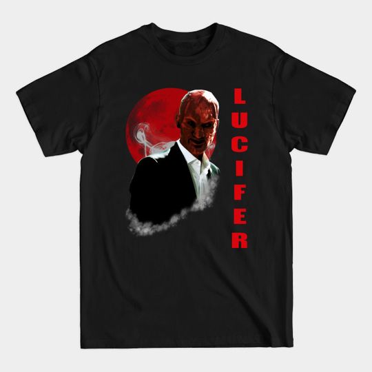 Discover Lucifer Devil face - Tv Series - T-Shirt