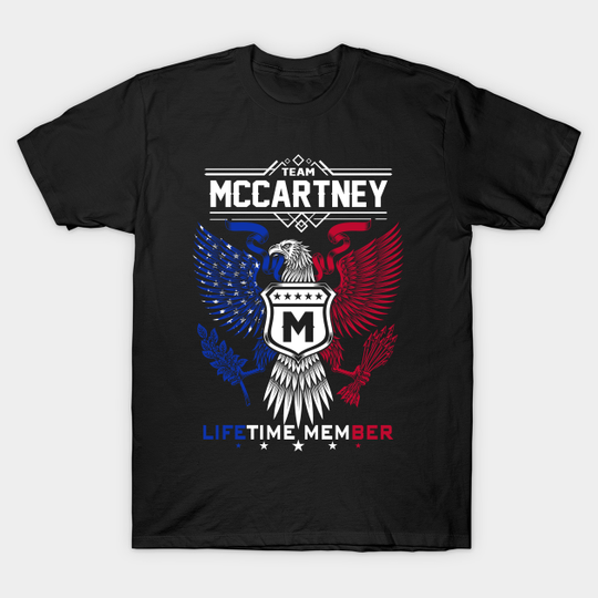Discover Mccartney Eagle T-Shirt - Lifetime Member Legend