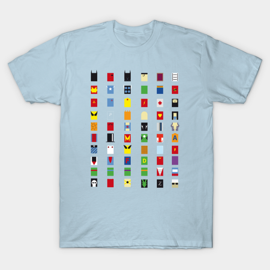 Discover Minimalist Superheroes - Superheroes - T-Shirt