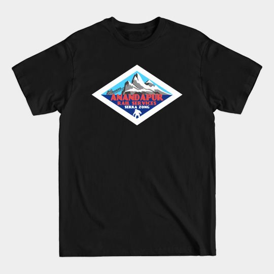 Discover Anandapur Rail Services - Theme Parks - T-Shirt