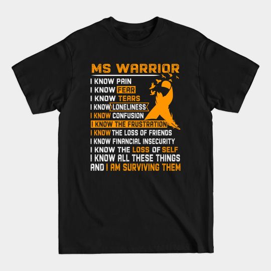 Discover MS Awareness Support Gifts T-Shirt