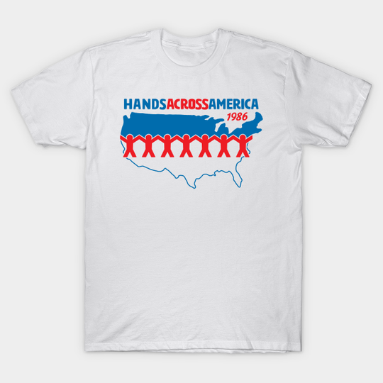 Discover Hands Across America 1986 - Us - Us - T-Shirt