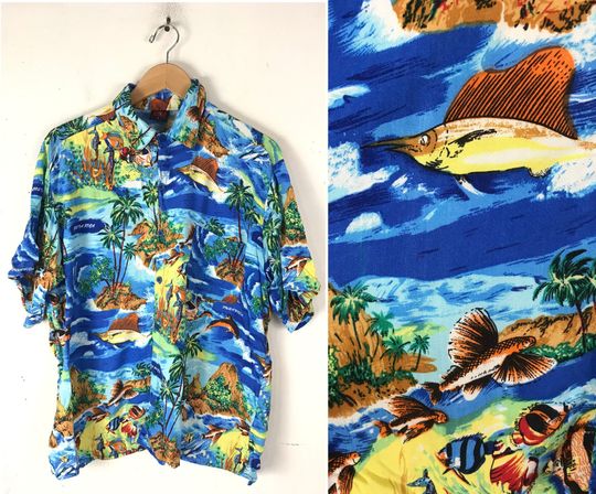 Discover Colorful Fish Hawaiian Shirt