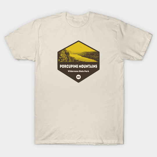Discover Porcupine Mountains Wilderness State Park Michigan - Porcupine Mountains - T-Shirt