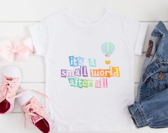 Discover It's a Small World T-Shirt, Small World Shirt