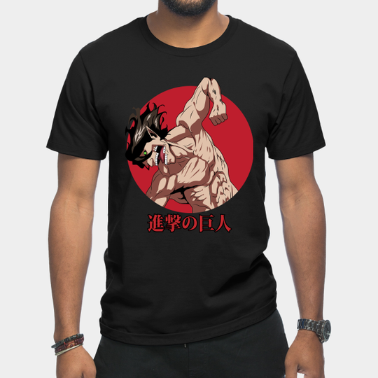 Discover Attack Titan Design Attack on Titan Anime T-Shirt