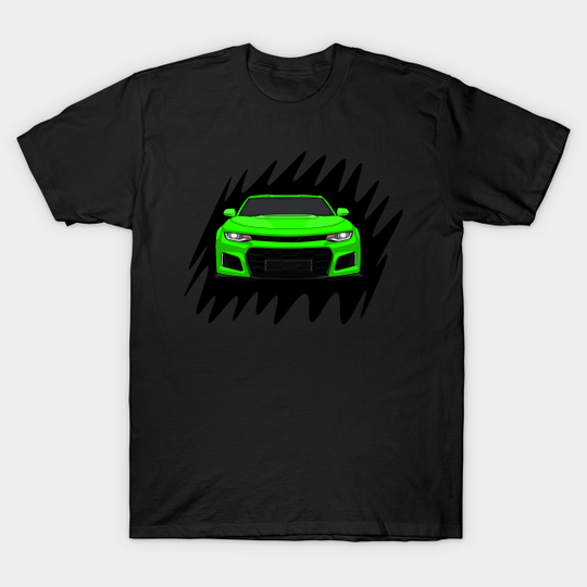 Discover Green Camaro - Car - T-Shirt